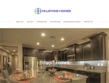 Tablet Screenshot of hillstonehomes.com